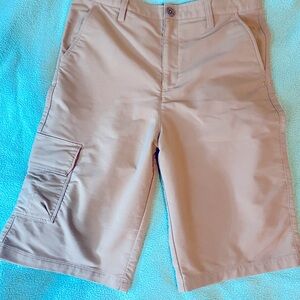 Boy’s Under Armour Khaki Shorts - YXL